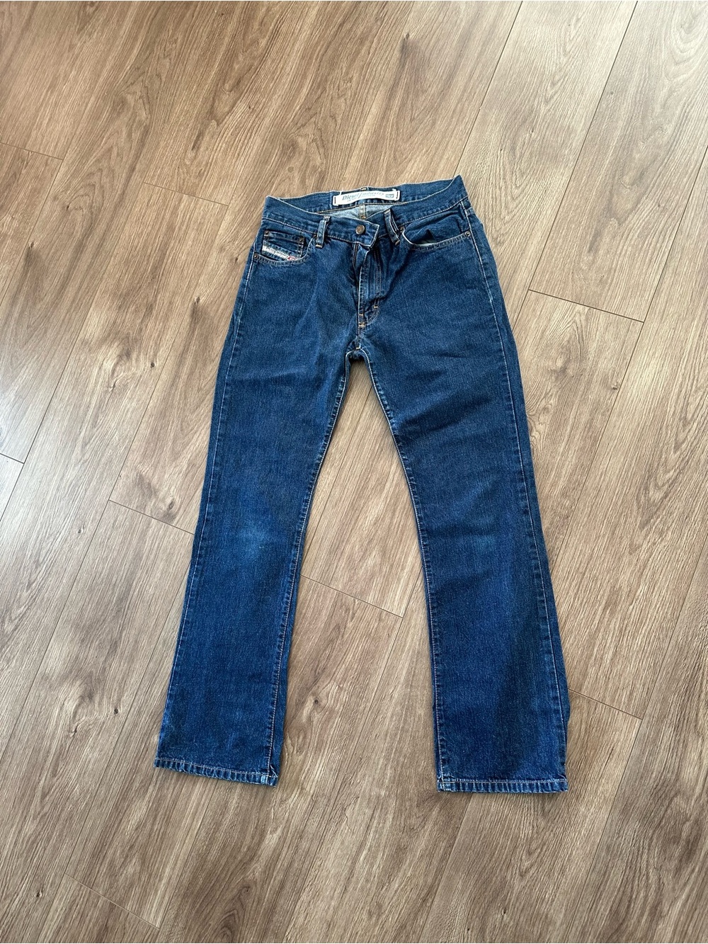 Diesel Industry Blue Denim Jeans Size 30 Straight Leg